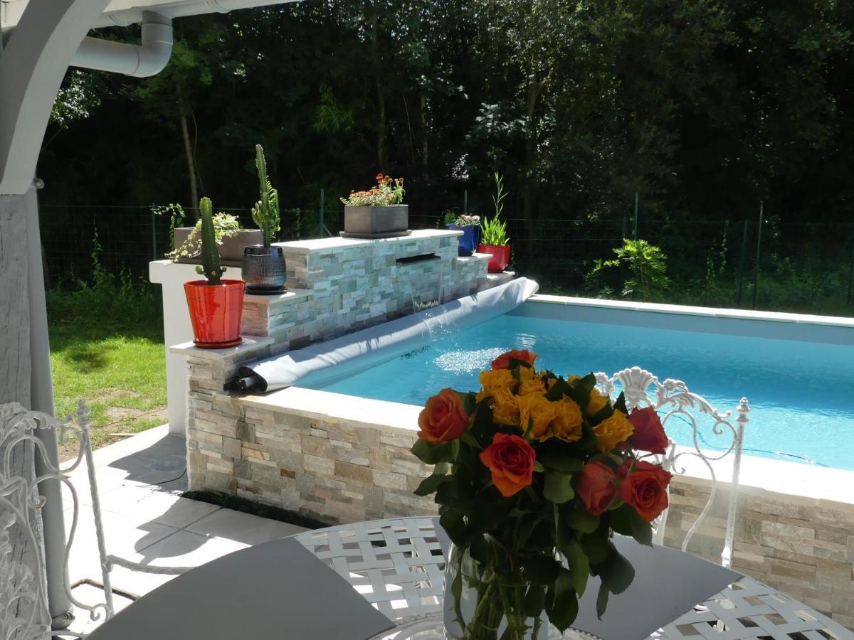 Toki Eder: Marisol's Heated Pool Retreat Near Bayonne and Hossegor Villa Saint-Martin-de-Seignanx Exterior photo